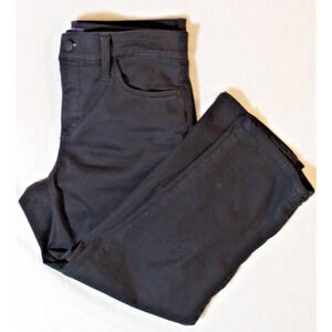 NYDJ Jeans Womens Size 2 Black Karen Capri‎ Mid Rise Cotton Blend Lift and Tuck